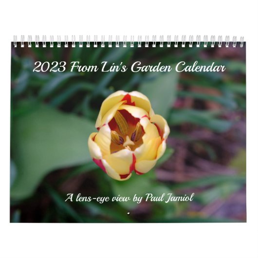 2023年Lin's Garden Calendarより カレンダー (カバー)