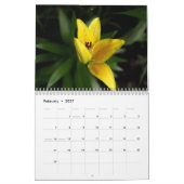 2023年Lin's Garden Calendarより カレンダー (2月 2027)