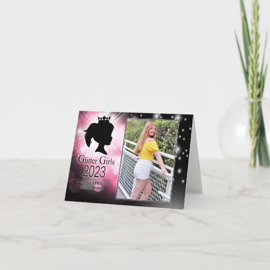 2023恋しく思年4月 サンキューカード (正面)