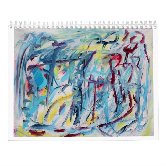 2023抽象芸術カレンダー カレンダー (裏面)