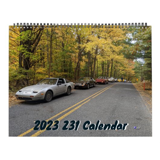 2023日産Z31カレンダー カレンダー (カバー)