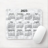 2023曇り日カレンダーby Janz マウスパッド (マウス)