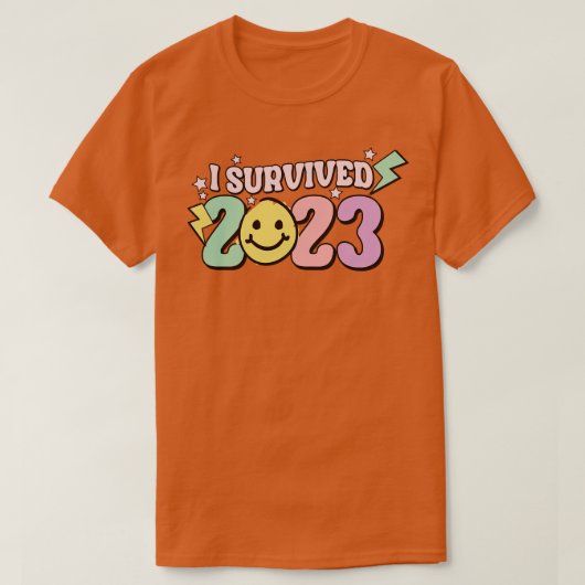 2023生き延び年 Tシャツ (デザイン正面)