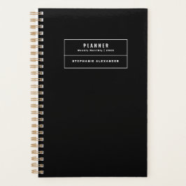 2023白黒ビジネス週刊月次 プランナー手帳