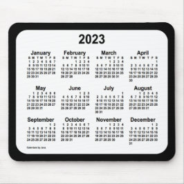 2023白黒暦Janz Two Tone著 マウスパッド