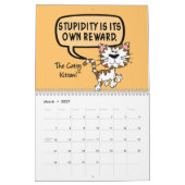 2023皮肉な子猫ユーモア カレンダー (3月 2027)