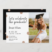 2023祝年のグリッター紙吹雪 招待状 (正面/裏面)