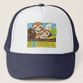 2023穴掘りフクロウシンポジウムTrucker Hat キャップ