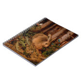 2023絵画年ヨーロッパのうさぎのスパイラルノート ノートブック (左側)