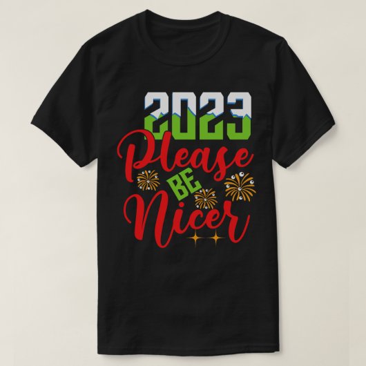 2023親愛年より良くしなさい Tシャツ (デザイン正面)