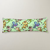 2023走年かわいいマンガ走ーのLグのまわりにリーンBG ボディピロー (裏面)