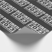 2023退職したはもう問題ではない ラッピングペーパー (角)