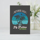 2023退職した年はもう私の問題ではない退職 サンキューカード (スタンド正面)