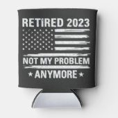 2023退職した年はもう私の問題ではない退職 缶クーラー (正面)