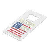 2023退職した年退職 クレジットカード栓抜き (正面アングル)