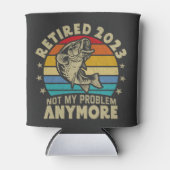 2023退職した私の問題はもはや魚釣りギフト 缶クーラー (正面)