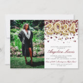 20234年クラス 招待状 (正面)