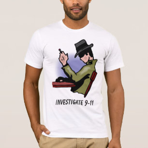 20236043は、9-11を調査します Tシャツ