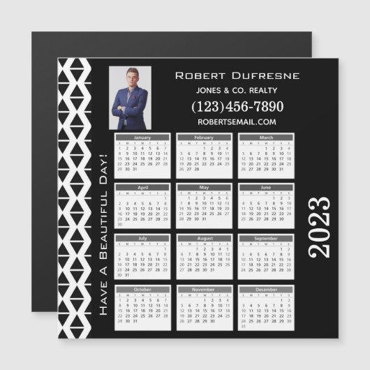 2023 パーソナライズされた写真またはロゴ磁石の追加 (正面/裏面)