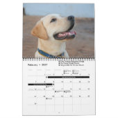 2023 |犬の休日 |ペットの写真を作成する カレンダー (2月 2027)