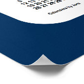 2023-2024ジャンツによる交番ブルースクールカレンダー ポスター (角)