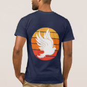 2023-2024スピリットシャツ – ネイビー Tシャツ (裏面)