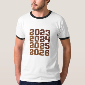 2023 2024 2025 2026 | Evolving Year Design  Tシャツ
