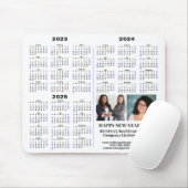 2023 - 2025カレンダーモダンミニマル マウスパッド (マウス)