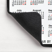 2023-2025黒3年ホリデーカレンダーby Janz マウスパッド (コーナー)