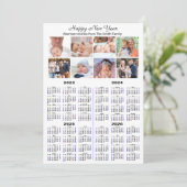 2023 - 2026カレンダファミリモダン8フォトコラージュ シーズンカード (スタンド正面)