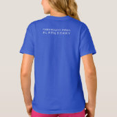 2023-24 FPE《鳥》ハヤブサブルーガールズTシャツ Tシャツ (裏面)