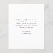 2023 3写真結婚のサンキューカード (裏面)