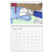 2023 A Collection of Artwork Calendar カレンダー (2月 2026)