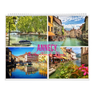 2023 Annecy & Alps写真カレンフランスのダー カレンダー