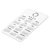 2023 At-A-Glanceカレンダー(ロゴ付きカスタム) マグネット (左側)