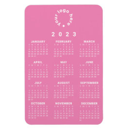 2023 At-A-Glanceカレンダー(ロゴ付きカスタム) マグネット