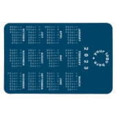 2023 At-A-Glanceカレンダー(ロゴ付きカスタム) マグネット (横)