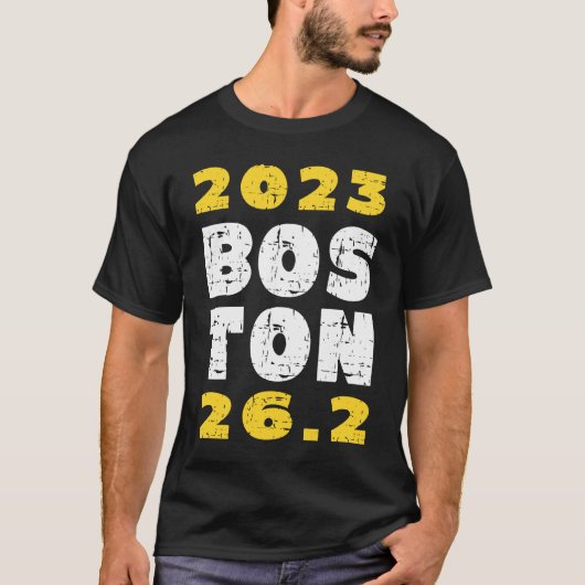 2023 Boston 26 2 Miles Running Training Qualifier Tシャツ (正面)