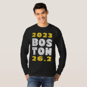2023 Boston 26 2 Miles Running Training Qualifier  Tシャツ (正面フル)