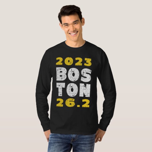 2023 Boston 26 2 Miles Running Training Qualifier  Tシャツ (正面フル)