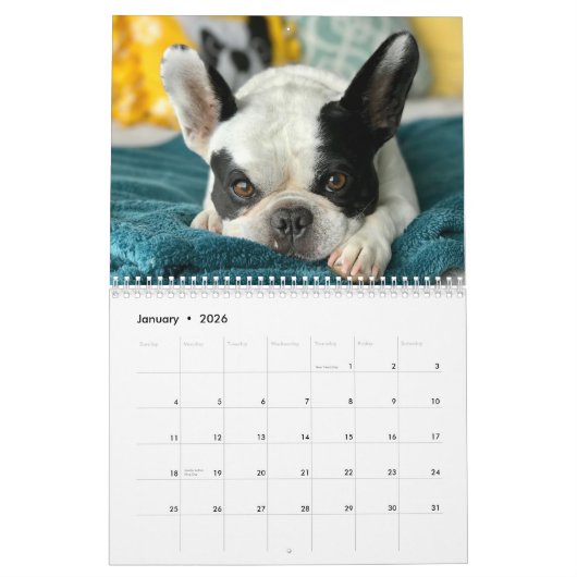 2023 Bubbaカレンダー カレンダー (1月 2026)