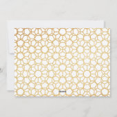 2023 Business 2フォト金ゴールドモダンスクリプトカレンダー シーズンカード (裏面)