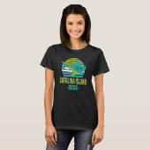 2023 Catalina Island California Shark Tシャツ (正面フル)