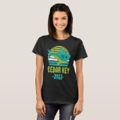 2023 Cedar Key Florida Shark Tシャツ (正面フル)
