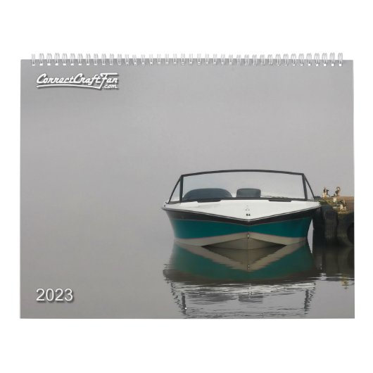 2023 CorrectCraftFan.com年間カレンダー カレンダー (カバー)