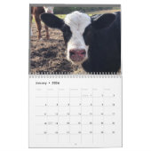2023 Cow Calendar カレンダー (1月 2026)
