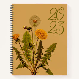 2023 Dandelion Bullet Journal ノートブック