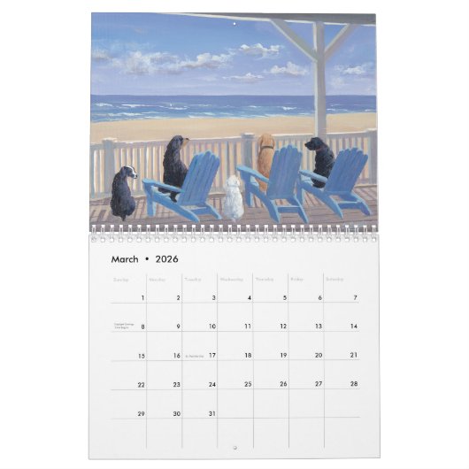 2023 Dog Tails Calendar カレンダー (3月 2026)