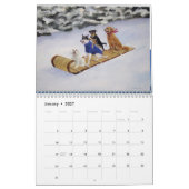 2023 Dog Tails Calendar カレンダー (1月 2027)