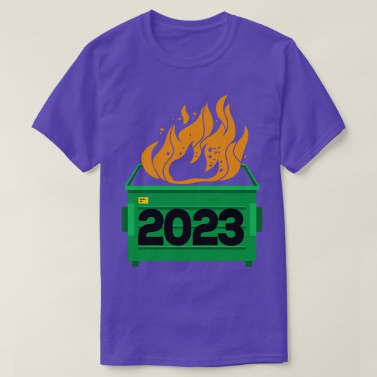 2023 Dumpsterすべてを吸発火 Tシャツ (デザイン正面)